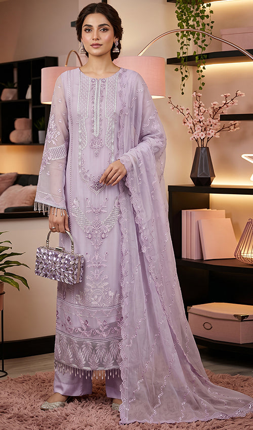 Musfir Semi Stitched 4 Pc