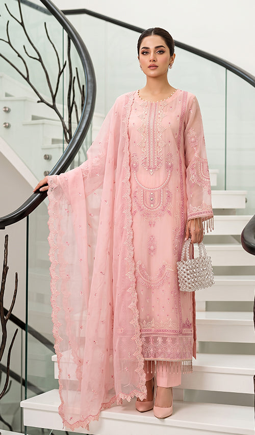 Musfir Semi Stitched 4 Pc