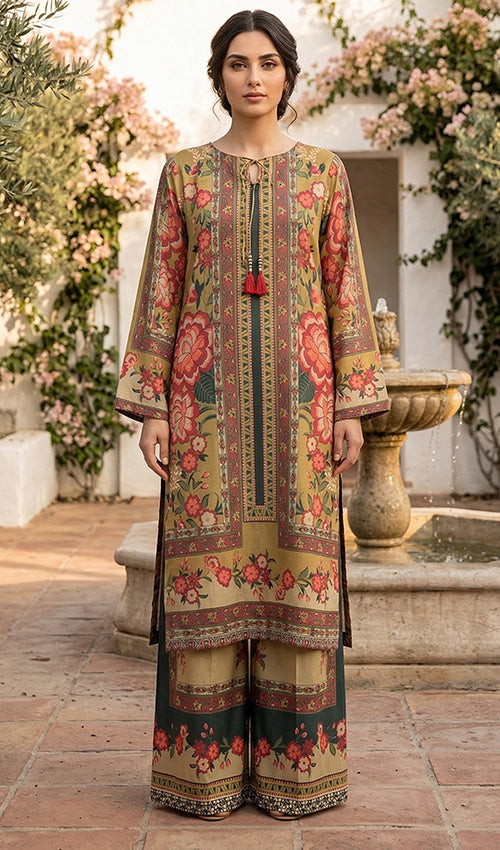 Poly Viscose Co-Ord