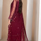 Elegance Chiffon Party Wear 3 Pc