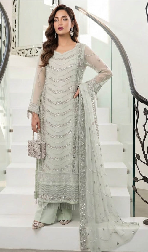 Irha Semi Stitched 4 Pc
