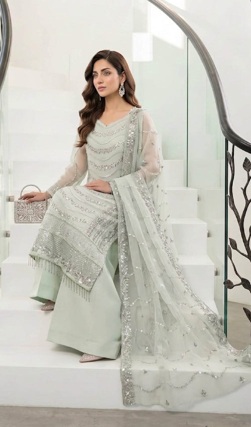 Irha Semi Stitched 4 Pc