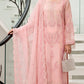 Musfir Semi Stitched 3 Pc