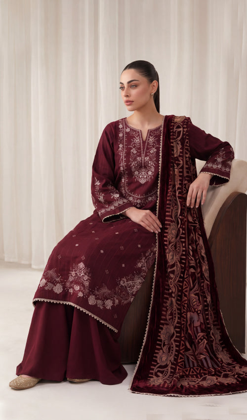 Premium Wool 3Pc Unstitched