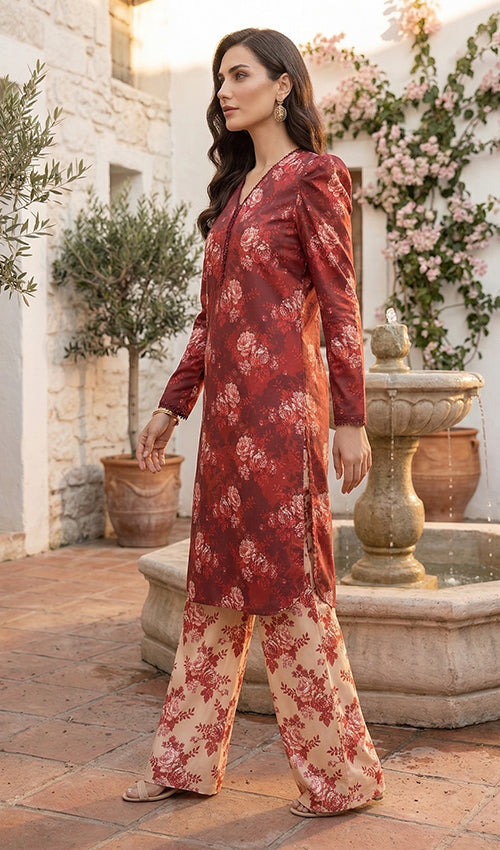 Poly Viscose Co-Ord