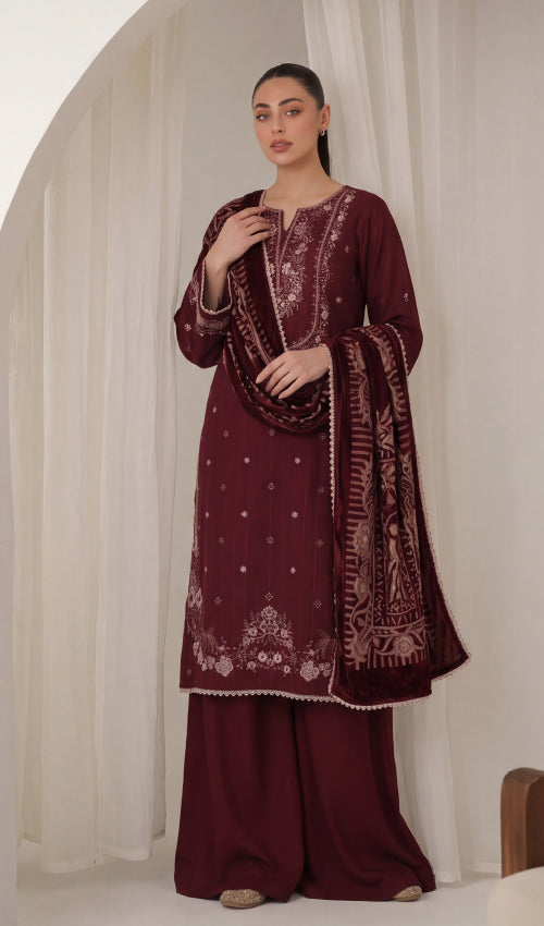 Premium Wool 3Pc Unstitched