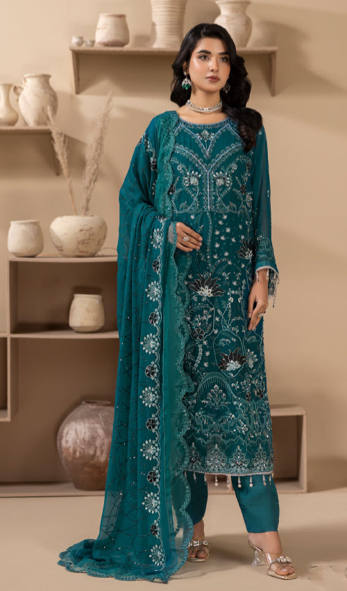 Sephora Unstitched Party Wear 3 Pc