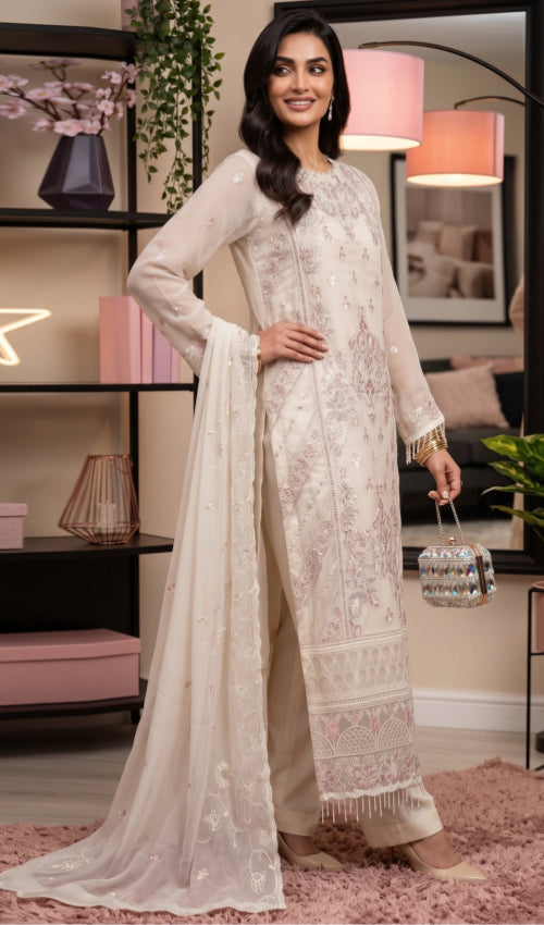 Irha Semi Stitched 4 Pc