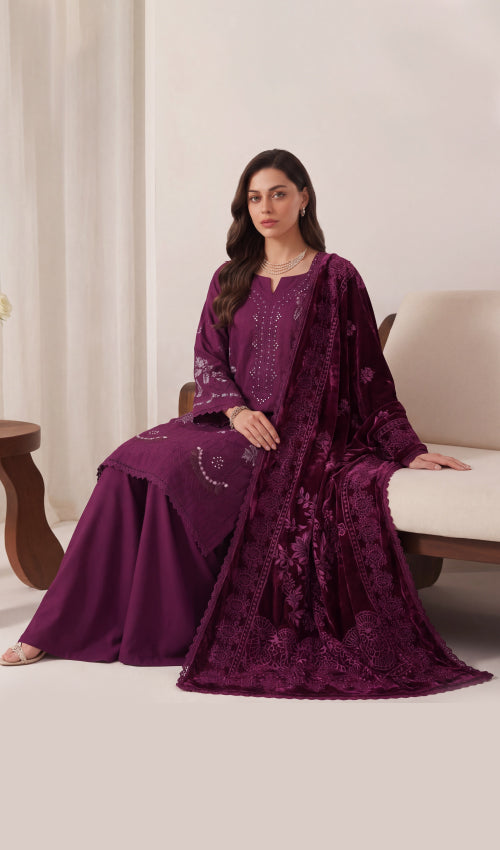 Premium Wool 3Pc Unstitched