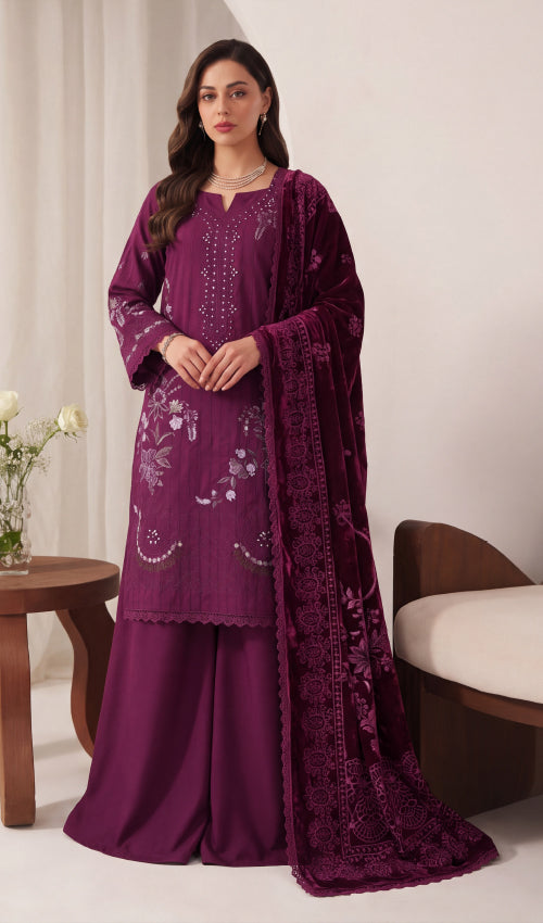 Premium Wool 3Pc Unstitched