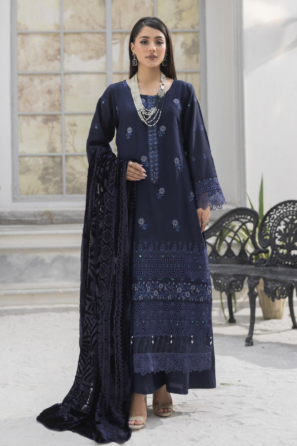 3 PIECE - WOOL EMBROIDERED