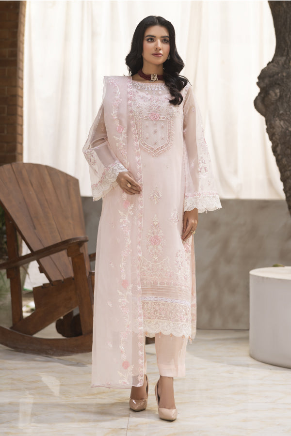 4 PIECE - ORGANZA UNSTITCHED