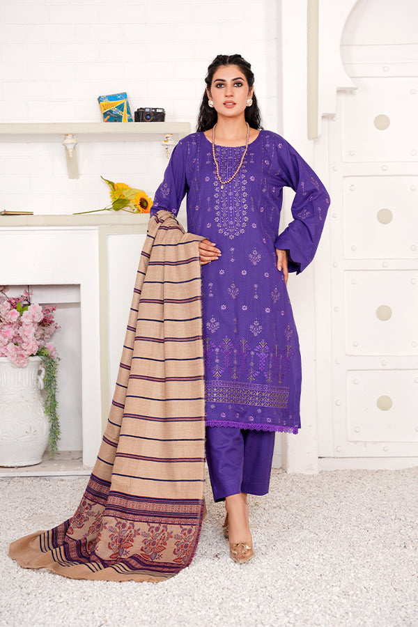 3 PIECE - UNSTITCHED WOOL