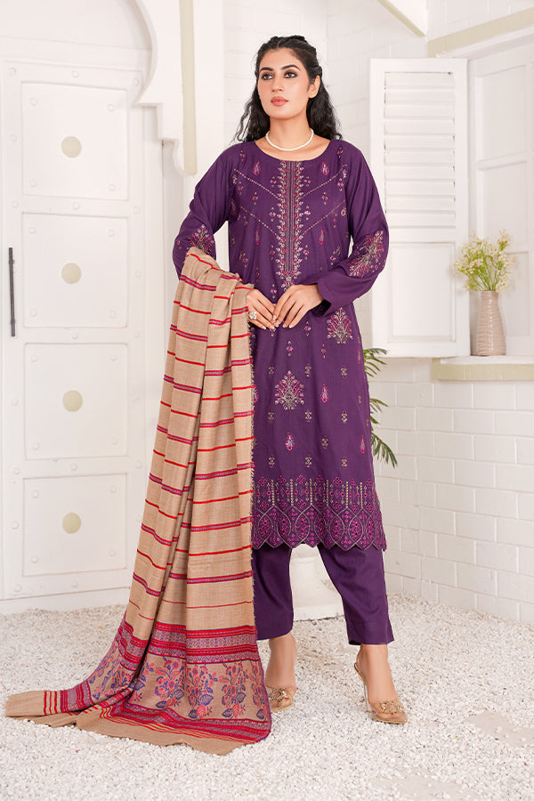 3 PIECE - UNSTITCHED WOOL