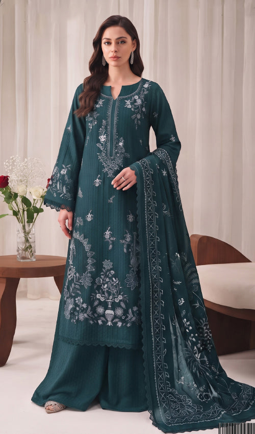 Maan Posh Premium Wool 3Pc Unstitched