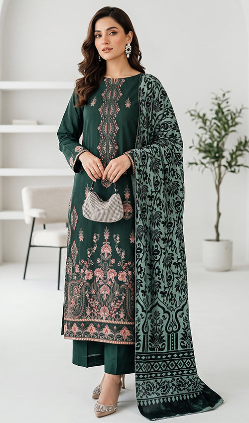 Ghazal Premium Wool 3pc Unstitched