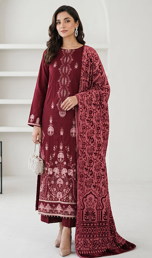 Ghazal Premium Wool 3pc Unstitched
