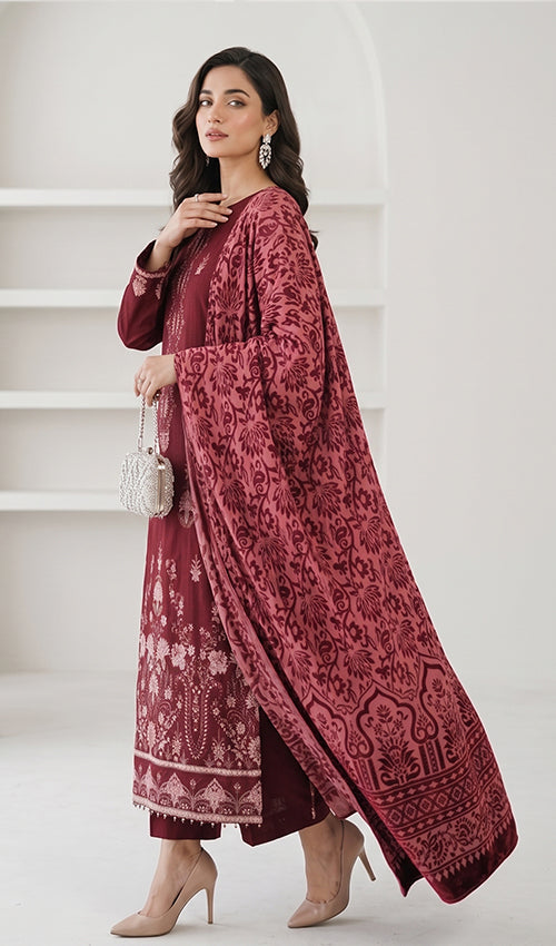 Ghazal Premium Wool 3pc Unstitched