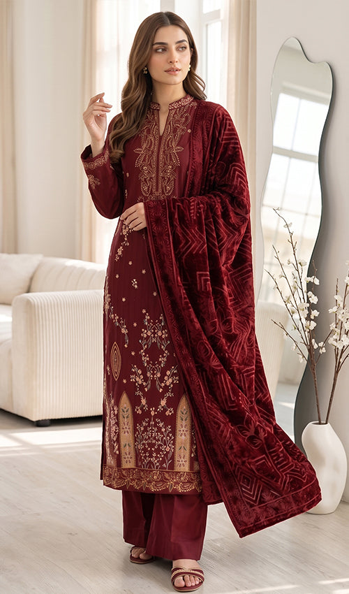 Dilawiz Premium Wool 3Pc Unstitched