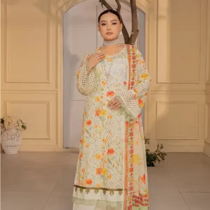 3 Piece - Blossom Lawn Suit